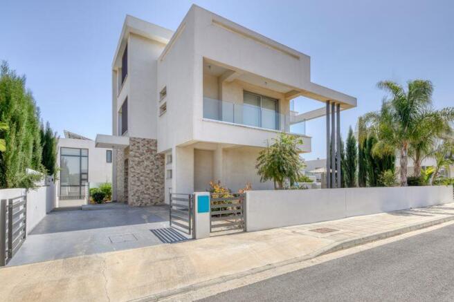 Front of the Villa