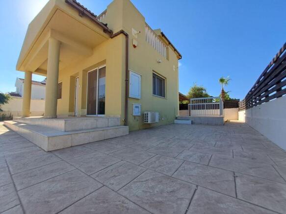 Front of the Villa