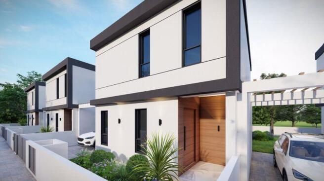 Front of Villas 1,2