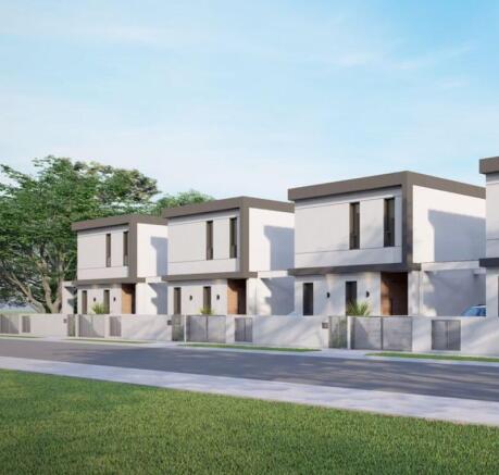 Front of Villas 1,2