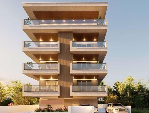 Front of Apartments