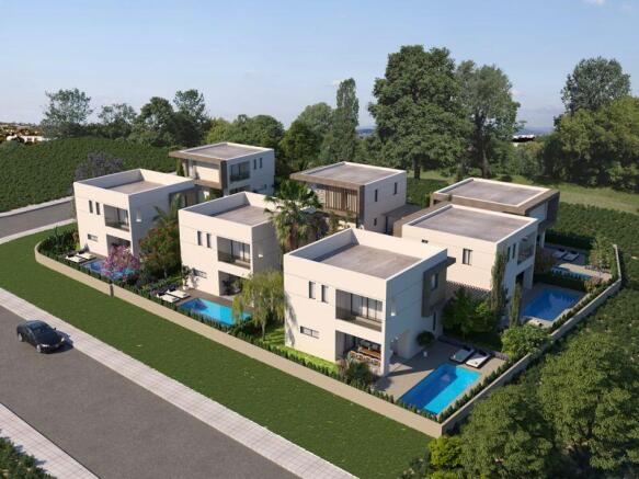 Overlook of Villas