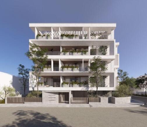 Front of Apartments