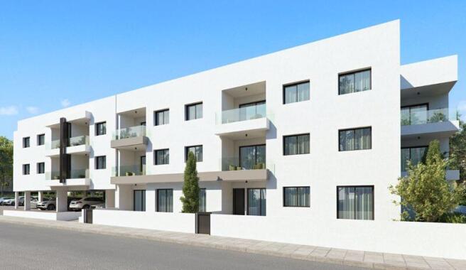 Front of Apartments