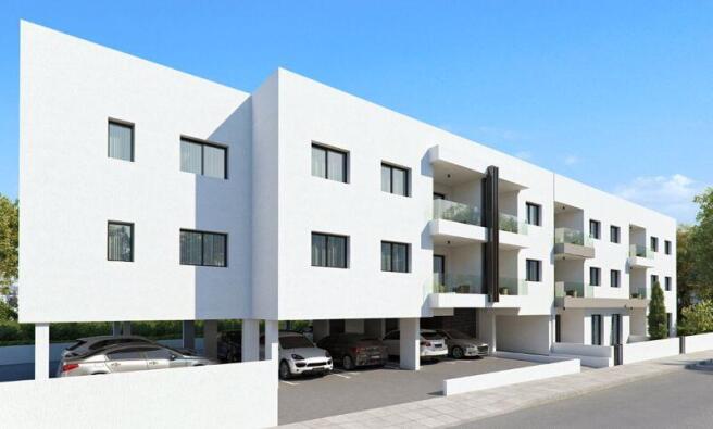 Front of Apartments