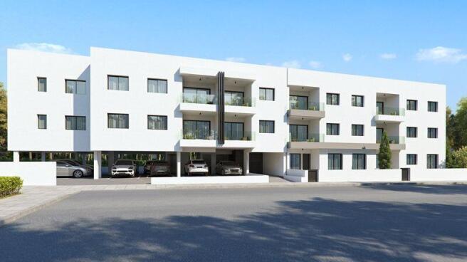 Front of Apartments