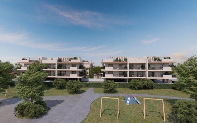 Apartments & Park -