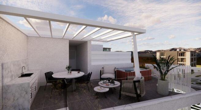 Roof Terrace Example