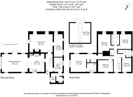 Pond House Floor Plans