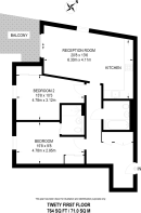 Floorplan area for info only, not for Â£/sq. ft valuation