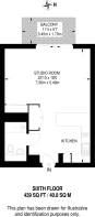 Floorplan area for info only, not for Â£/sq. ft valuation