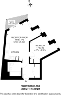 Floorplan area for info only, not for Â£/sq. ft valuation