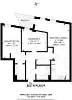 Floorplan area for info only, not for £/sq. ft valuation