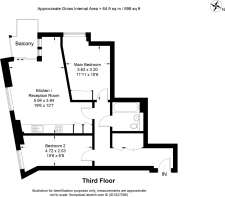 Floorplan area for info only, not for Â£/sq. ft valuation