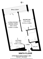Floorplan area for info only, not for £/sq. ft valuation
