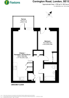 Floorplan area for info only, not for £/sq. ft valuation