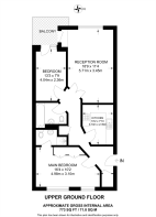 Floorplan area for info only, not for £/sq. ft valuation