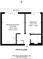 Floorplan area for info only, not for £/sq. ft valuation