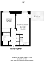 Floorplan area for info only, not for £/sq. ft valuation