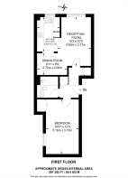 Floorplan area for info only, not for £/sq. ft valuation