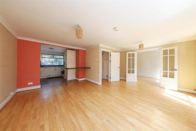 Living Area & Kitchen