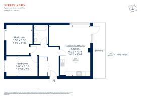 Floorplan 2 bed
