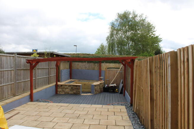 Rear garden