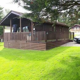Timber chalet for sale at Hunters Quay Holiday Vil