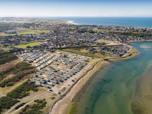 2022 Scotland Lossiemouth Aerial Drone Local Area