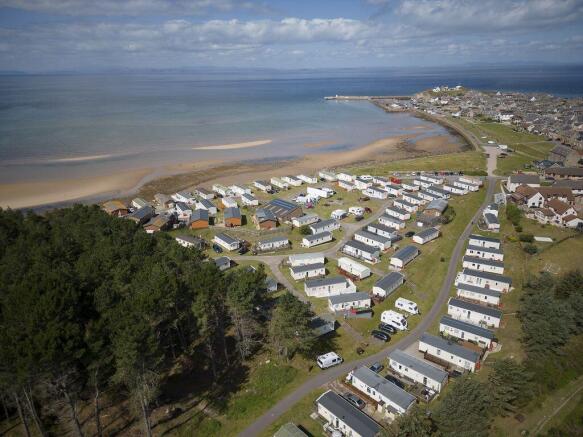 2022 Scotland Burghead Holiday Park Aerial Drone (