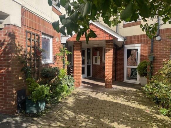 sunny front door