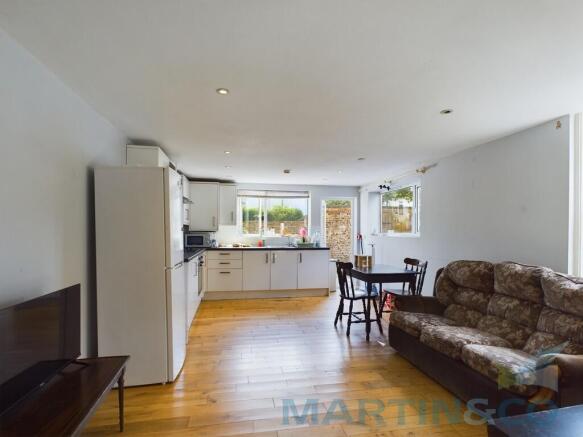 living room and k...