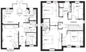 *Mirrored Floorplan*