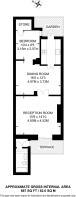 Floorplan area for info only, not for Â£/sq. ft valuation