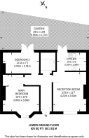 Floorplan area for info only, not for Â£/sq. ft valuation