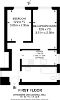 Floorplan area for info only, not for £/sq. ft valuation