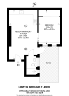 Floorplan area for info only, not for Â£/sq. ft valuation