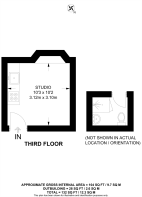 Floorplan area for info only, not for Â£/sq. ft valuation