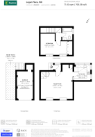Floorplan area for info only, not for £/sq. ft valuation