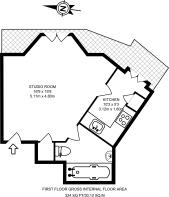 Floorplan area for info only, not for Â£/sq. ft valuation