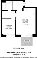 Floorplan area for info only, not for Â£/sq. ft valuation