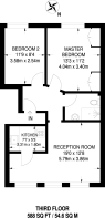 Floorplan area for info only, not for Â£/sq. ft valuation