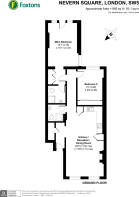 Floorplan area for info only, not for £/sq. ft valuation
