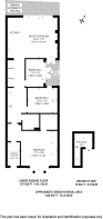 Floorplan area for info only, not for £/sq. ft valuation