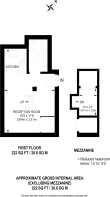 Floorplan area for info only, not for £/sq. ft valuation