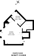 Floorplan area for info only, not for £/sq. ft valuation