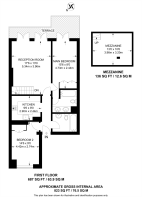 Floorplan area for info only, not for £/sq. ft valuation