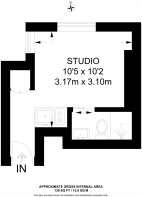 Floorplan area for info only, not for £/sq. ft valuation