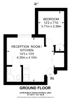 Floorplan area for info only, not for £/sq. ft valuation