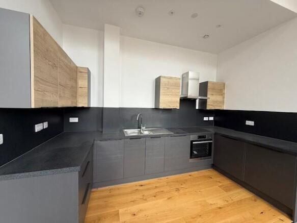 modern fitted kitchen